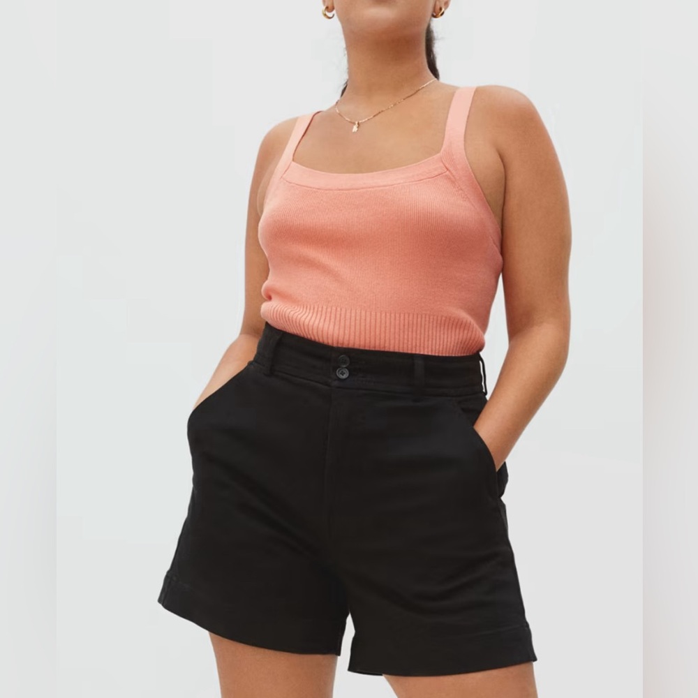 Everlane The Way-High Twill Shorts